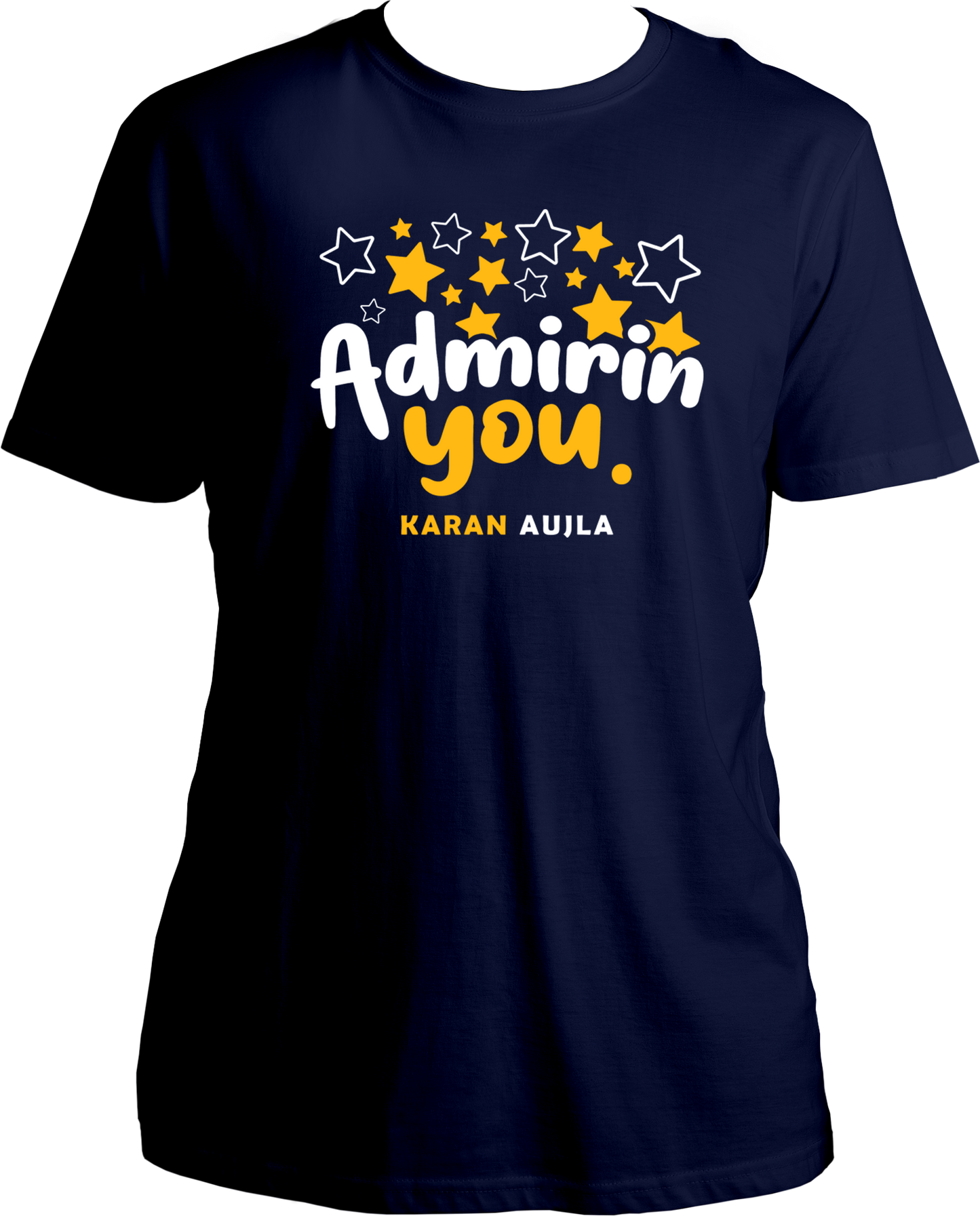 Admirin' You Karan Aujla T-Shirt with a sleek design, ideal for concerts and fans of Punjabi music.