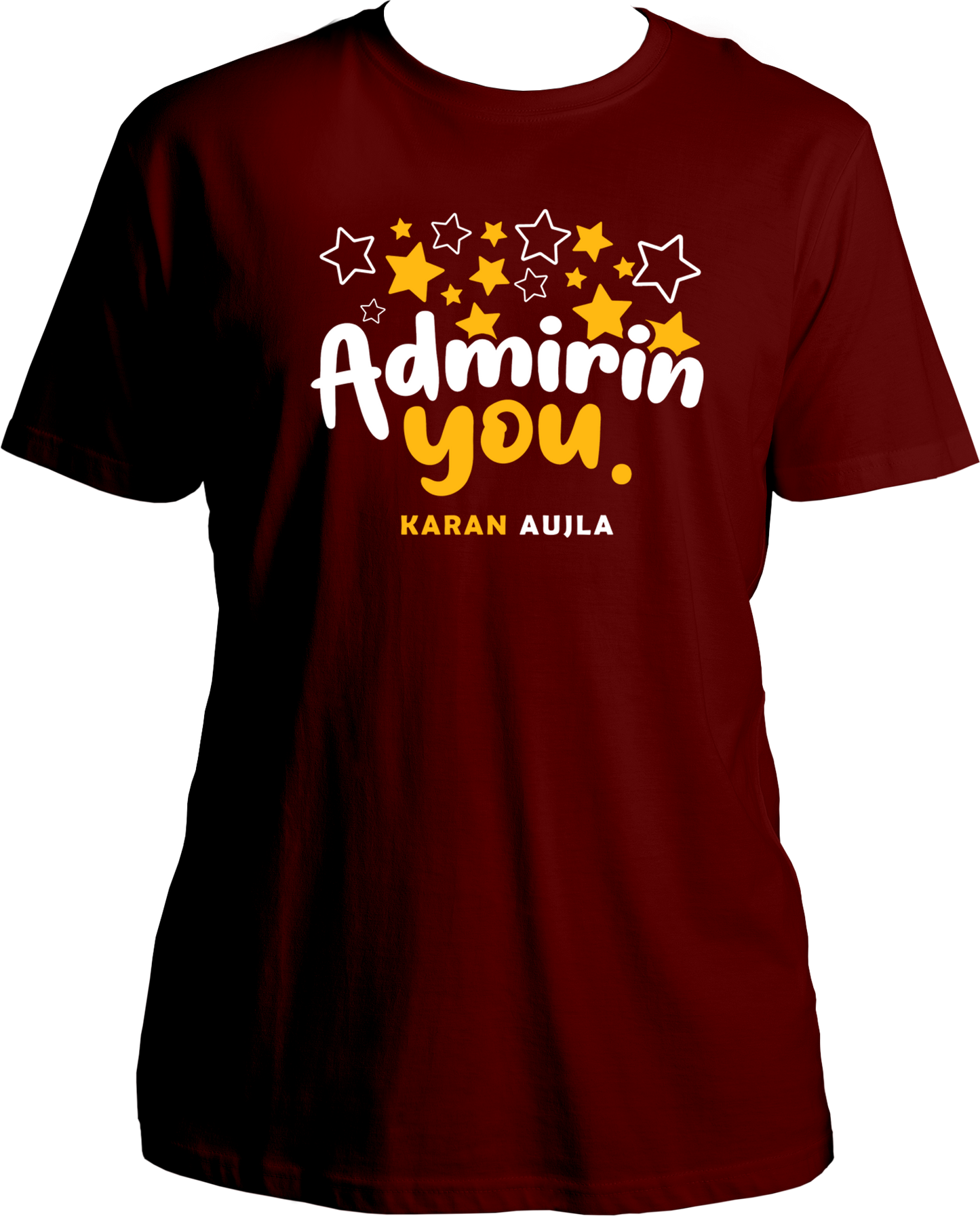 Admirin' You Karan Aujla T-Shirt with a sleek design, ideal for concerts and fans of Punjabi music.