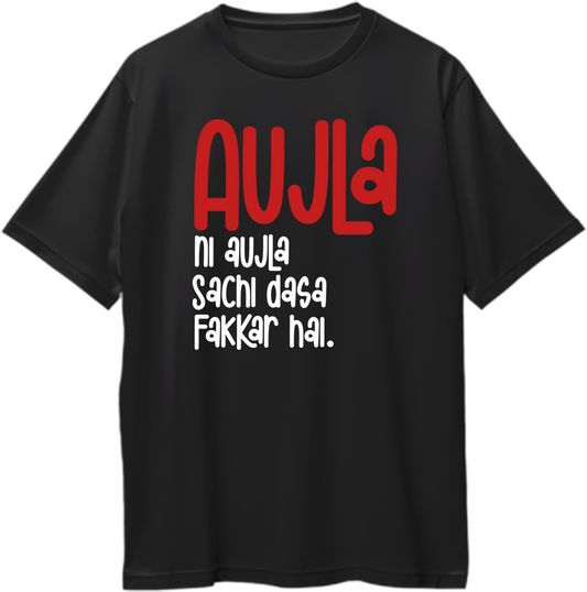 Aujla Ni Aujla Karan Aujla Oversized Unisex T-Shirts