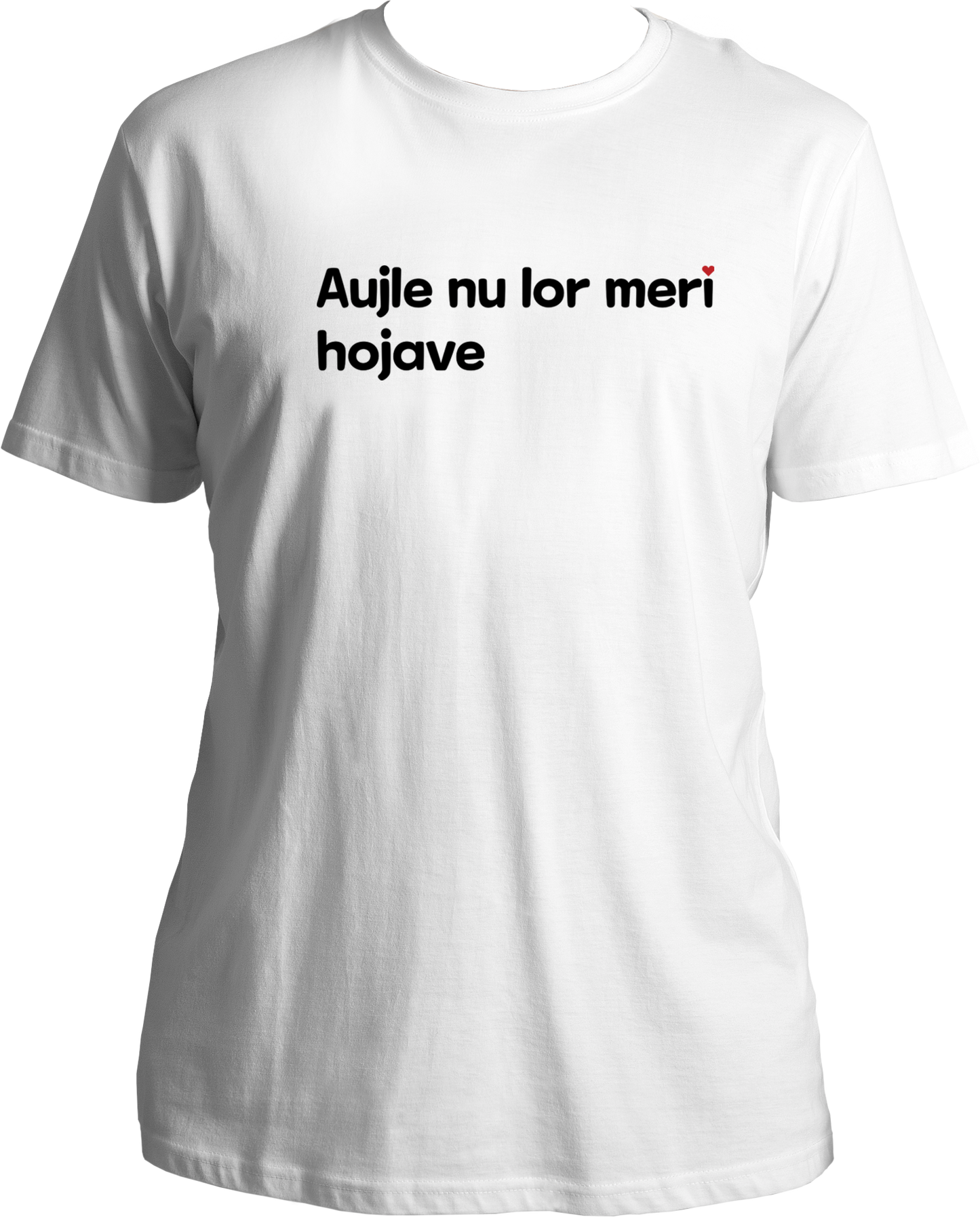 Aujle Nu Lor Meri Karan Aujla Unisex T-Shirt featuring the iconic phrase for girl fans and music lovers, perfect for concerts and casual wear.