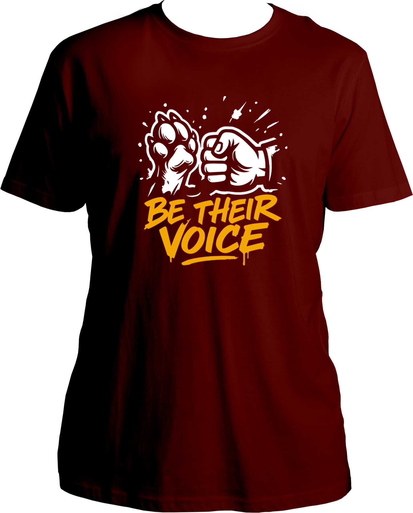 Animal advocacy unisex tee for dog lovers, pet parents, and activists.