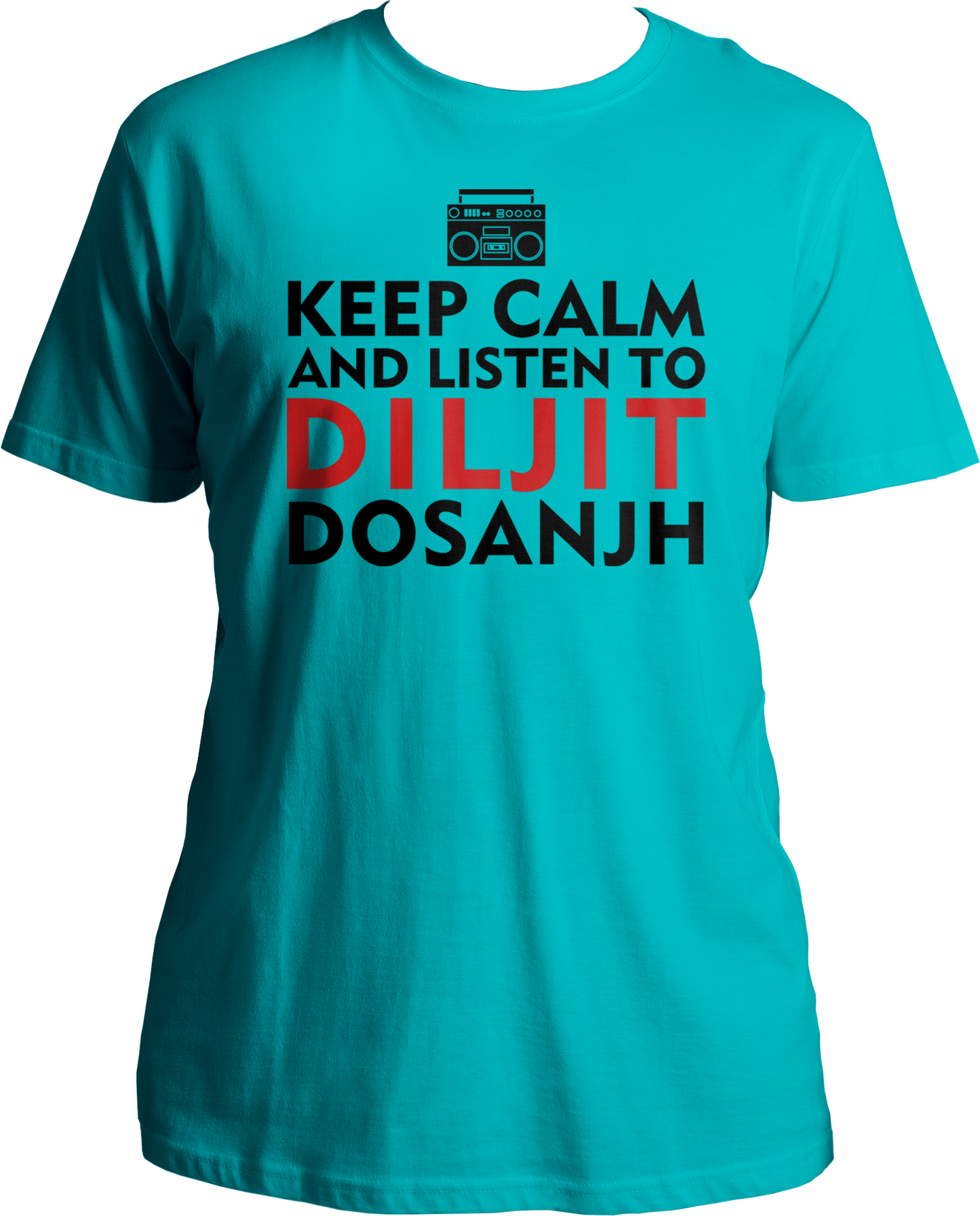 Keep Calm And Listen To Diljit Dosanjh Unisex T-Shirts