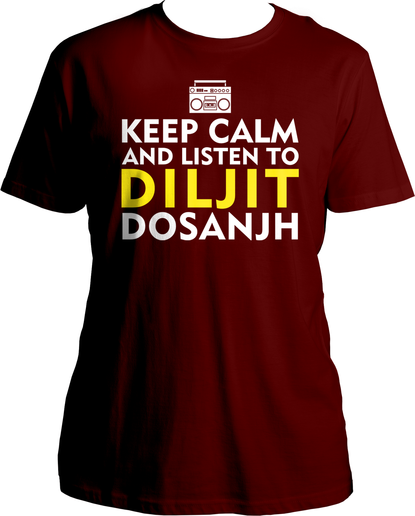 Keep Calm And Listen To Diljit Dosanjh Unisex T-Shirts