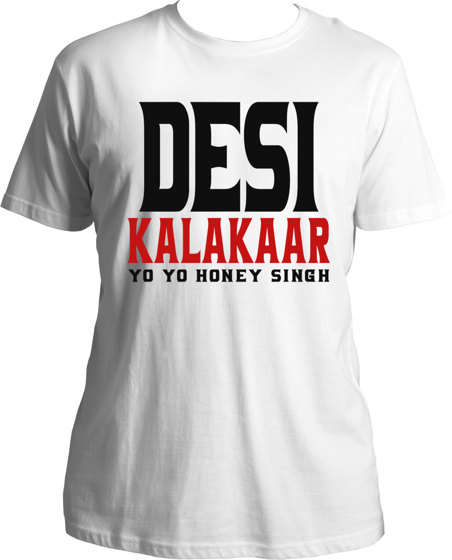 Desi Kalakaar Unisex T-Shirt – Limited edition Yo Yo Honey Singh fan tee, inspired by his legendary journey. Available now at Garrari.com!