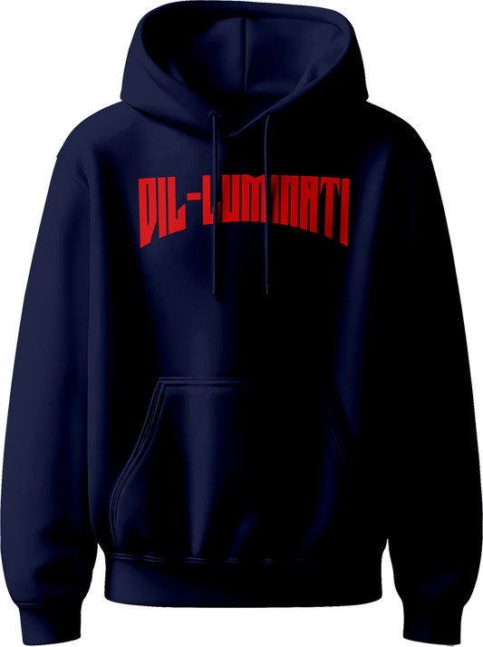Dil-Luminati Diljit Dosanjh Unisex Hoodie with bold "Dil-Luminati" design inspired by Diljit Dosanjh’s 2024 Tour, perfect for his fans and concert-goers.