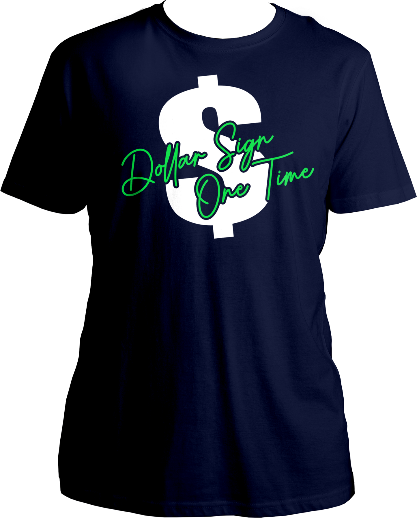 Elevate your streetwear game with the Dollar Sign One Time Unisex Cotton T-Shirt, inspired by Krsna's iconic track. Perfect for true fans of Desi hip-hop, this T-shirt is designed to showcase your love for Krsna’s sharp lyrics and impactful storytelling.