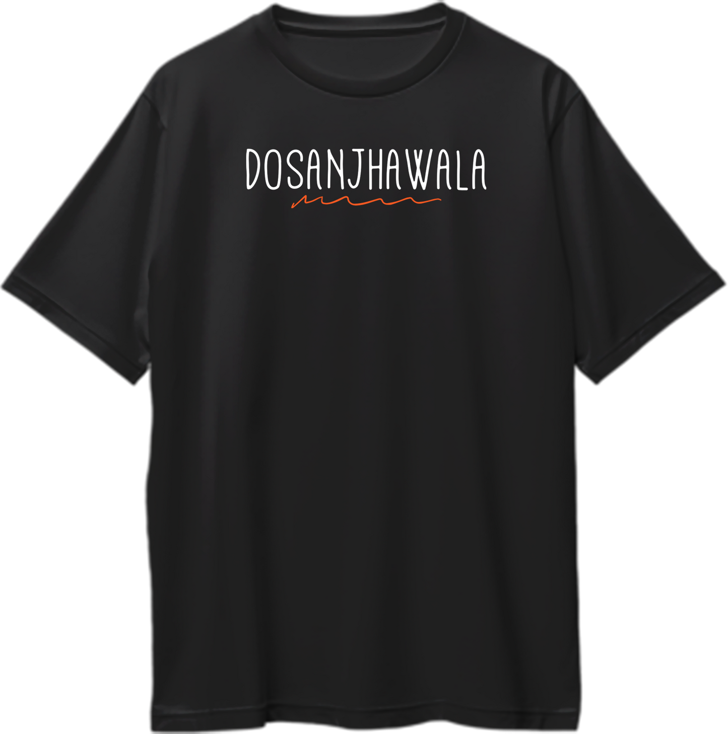 Dosanjhawala Diljit Dosanjh Oversized Unisex T-Shirt featuring the bold “Dosanjhawala” print for fans of Diljit Dosanjh.