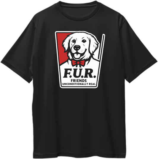 F.U.R Friends Unconditionally Real Oversized Unisex T-Shirt