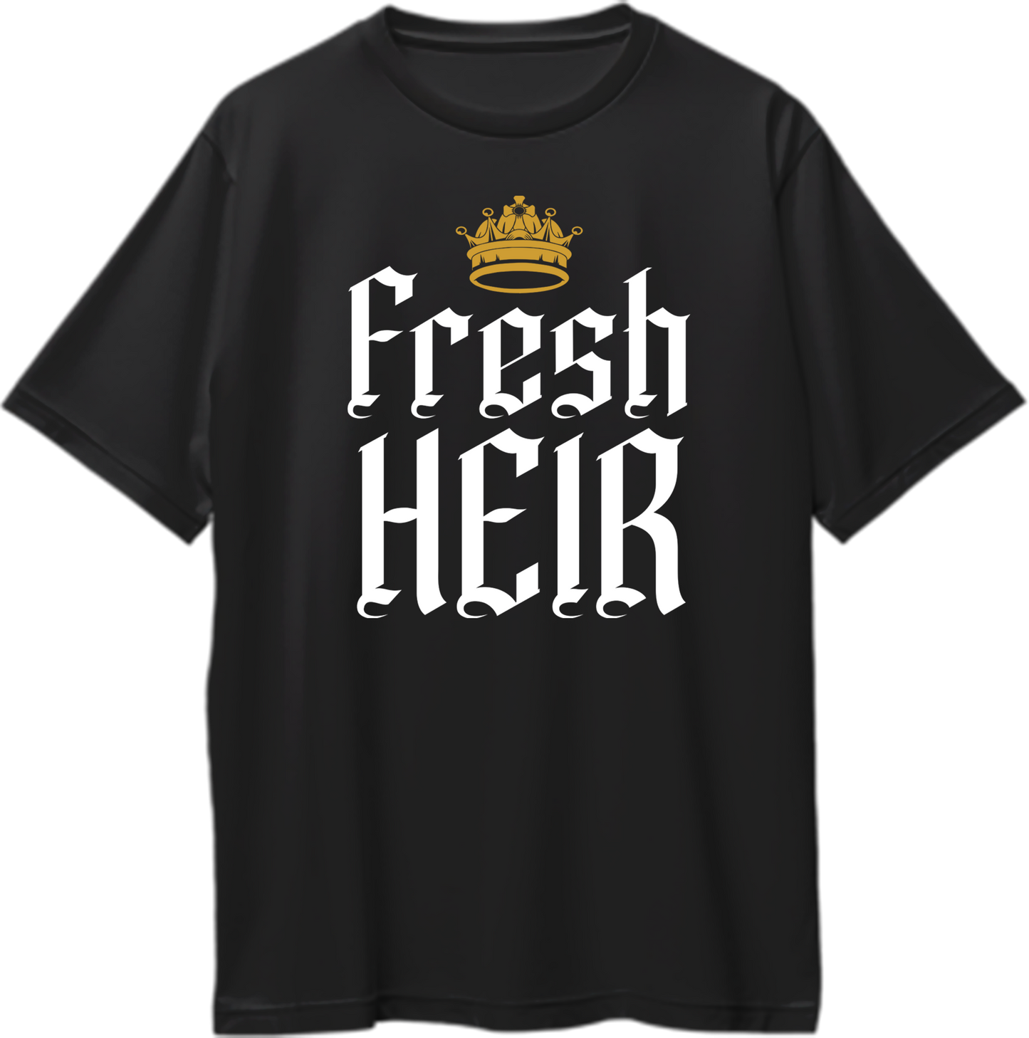 Fresh Heir The Gentlemen Oversized Unisex T-Shirt featuring a clever wordplay design inspired by the film The Gentlemen, perfect for fans of smart, stylish fashion.