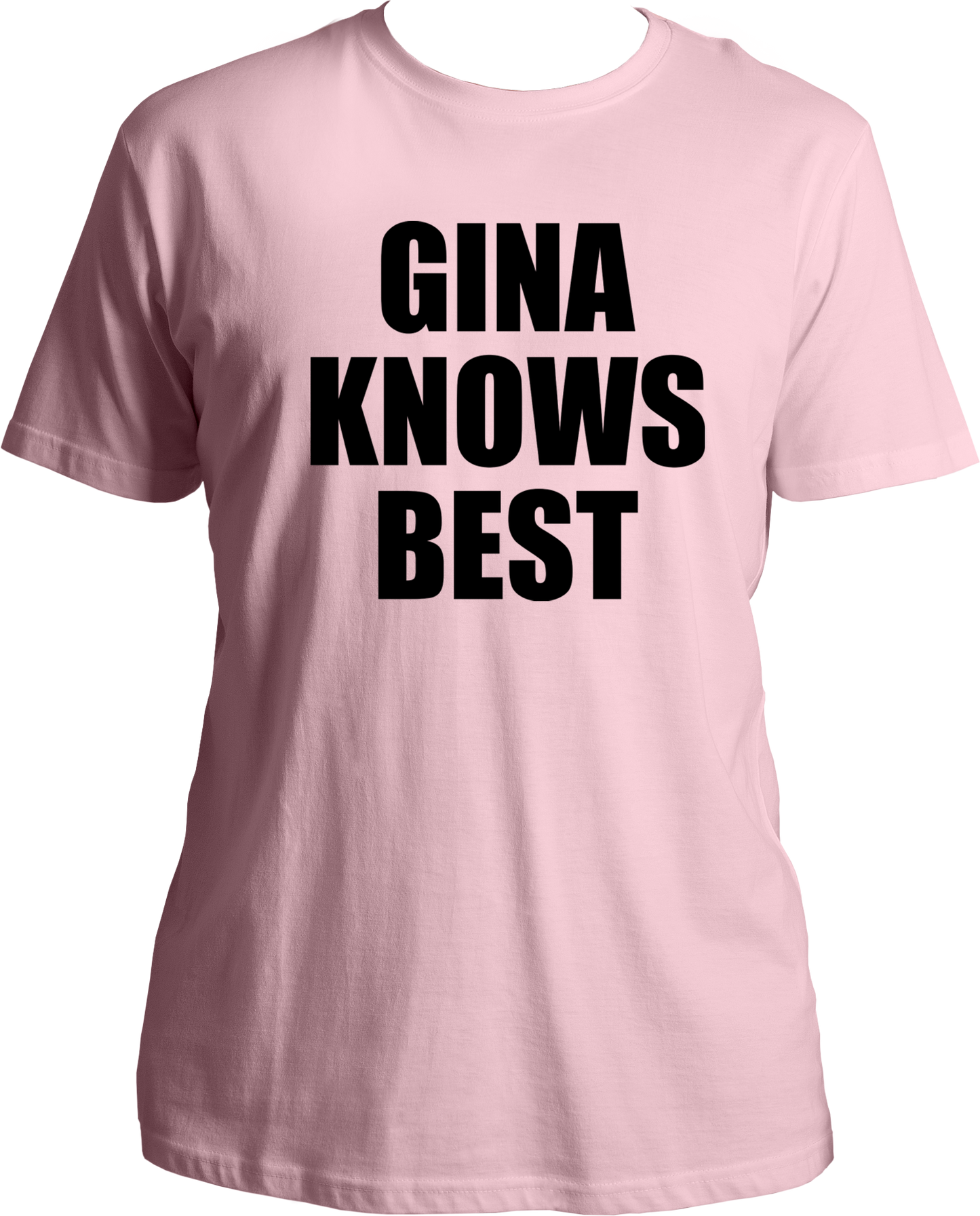 Welcome to our T-shirt universe, where fandom meets fashion! Introducing our Unisex Cotton T-shirt from the TV Shows category, specifically under the Brooklyn Nine-Nine subcategory. Get ready to flaunt your love for the show with our hilarious "Gina Knows Everything" print!