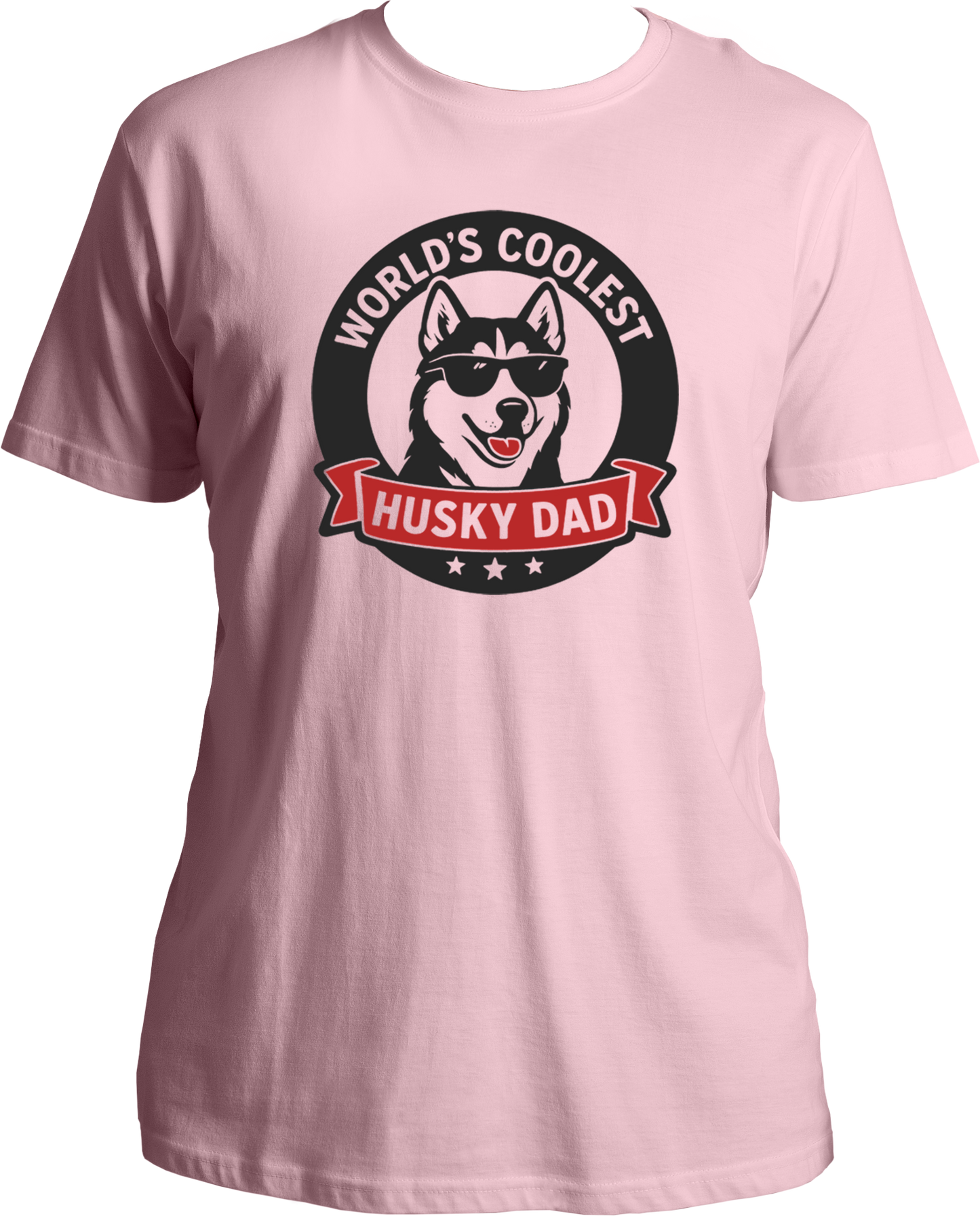 World’s Coolest Husky Dad unisex regular fit tee