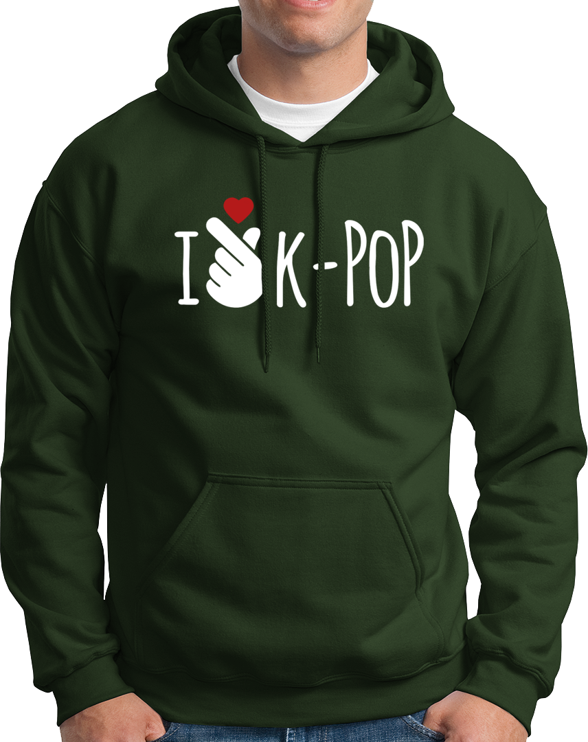 I Love K-Pop- Unisex Hoodie