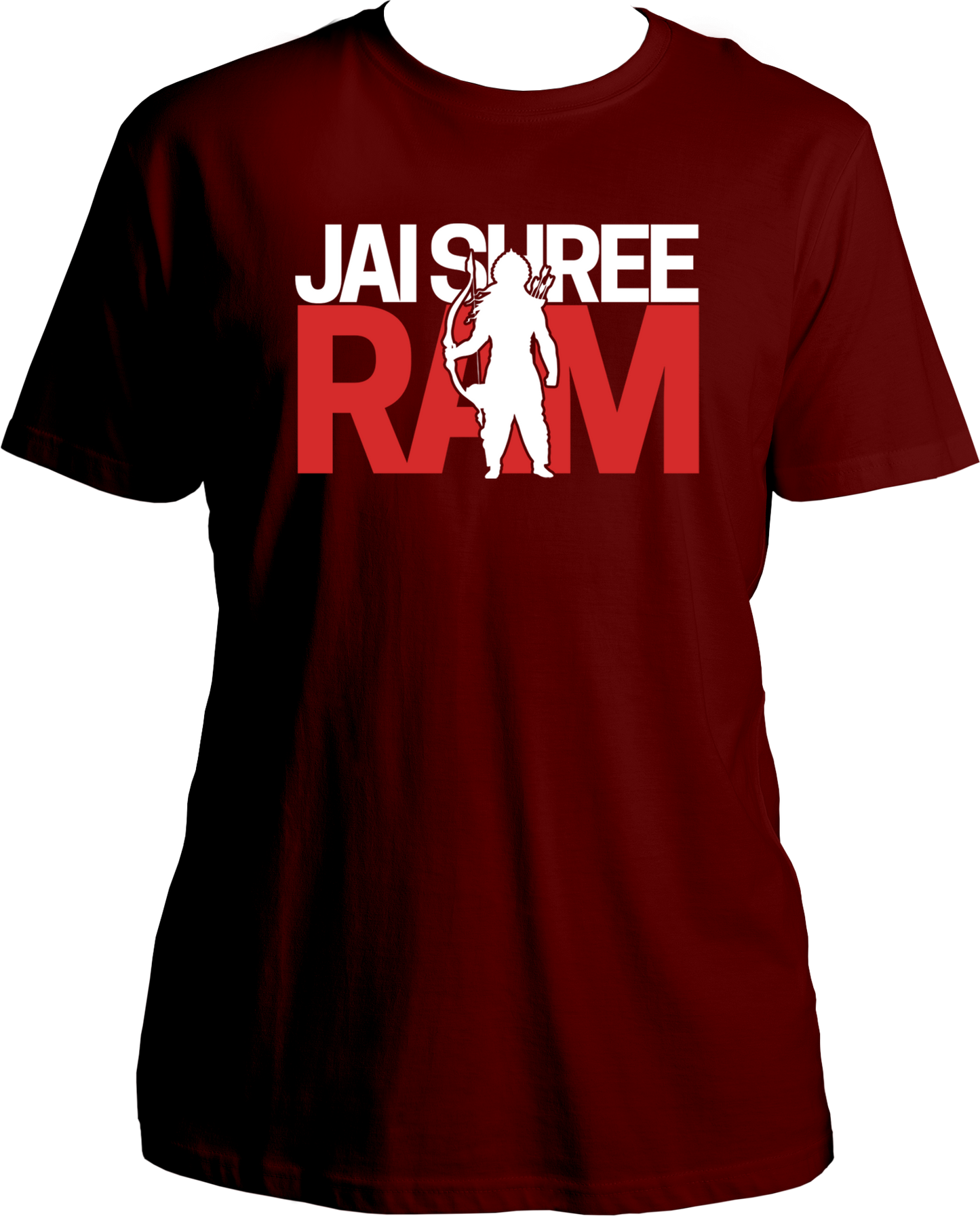 "Feel closer to Bhagwan Shree Ram with our Jai Shree Ram Unisex Cotton T-Shirts. Be a part of the welcoming at Ram Mandir in Ayodhya and devote yourself to Pabhu Ram. Show your love for Shree Ram with this comfortable and stylish t-shirt."