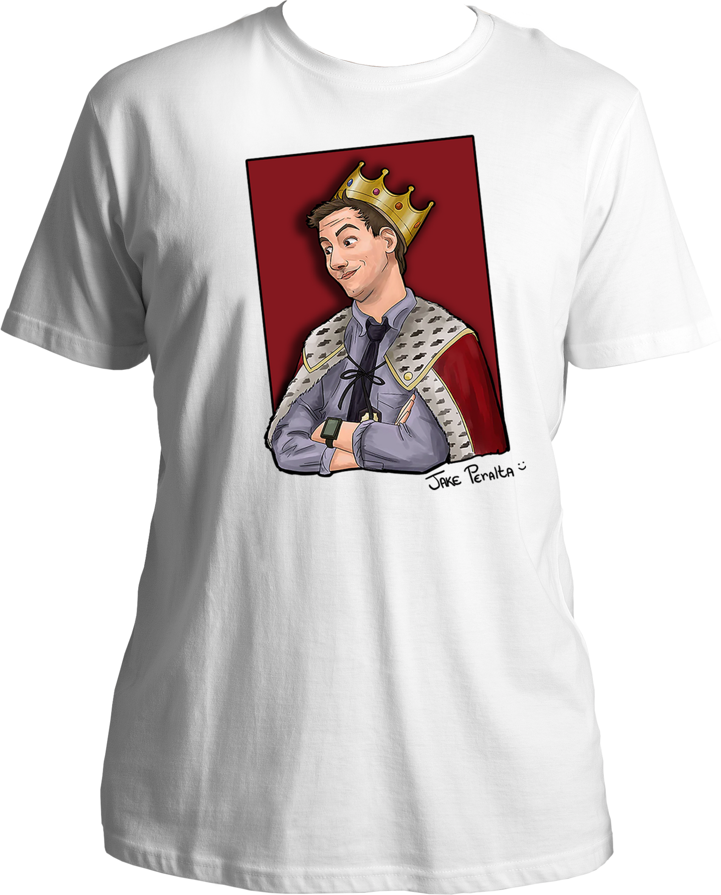 <p>Gear up like a true Nine-Nine fan and join the King Jake Peralta squad. These tees are not just apparel; they're a tribute to the laughter and camaraderie of Brooklyn Nine-Nine. Shop now and let the fun begin! 🌟 #BrooklynNineNine #KingJakePeralta #DetectiveHumor #UnisexFashion</p>