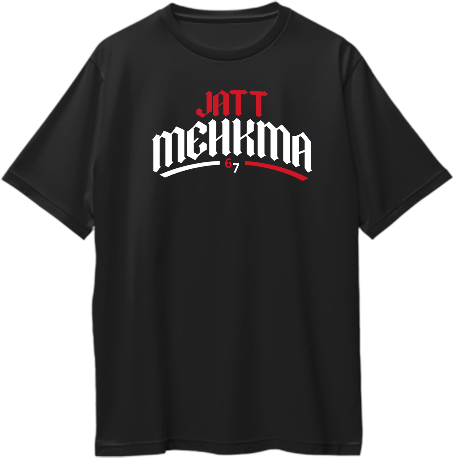 Jatt Mehakma Oversized Unisex T-Shirt – Exclusive streetwear with oversized fit for Yo Yo Honey Singh fans & hip-hop lovers. Shop now at Garrari.com!