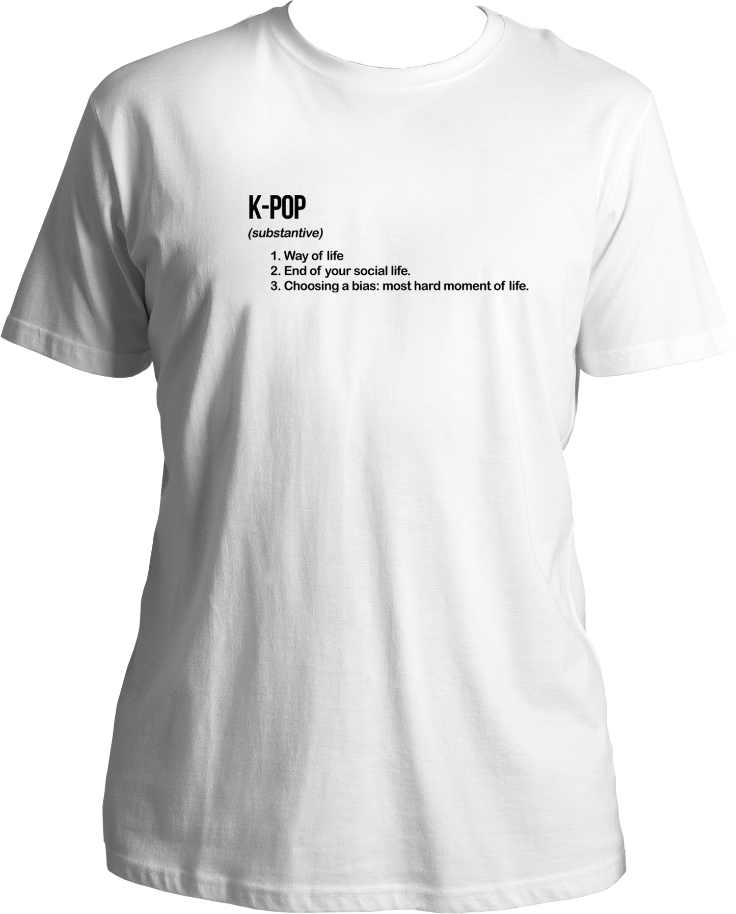 "Rock out in style with our Garrari K-Pop unisex T-shirts! Made from pure cotton, these tees are perfect for showing off your love for Korean pop music. Plus, at the best price, you can't go wrong! Get your hands on these fabulous shirts and proudly declare "I love K-Pop" to the world! #kpoptshirt