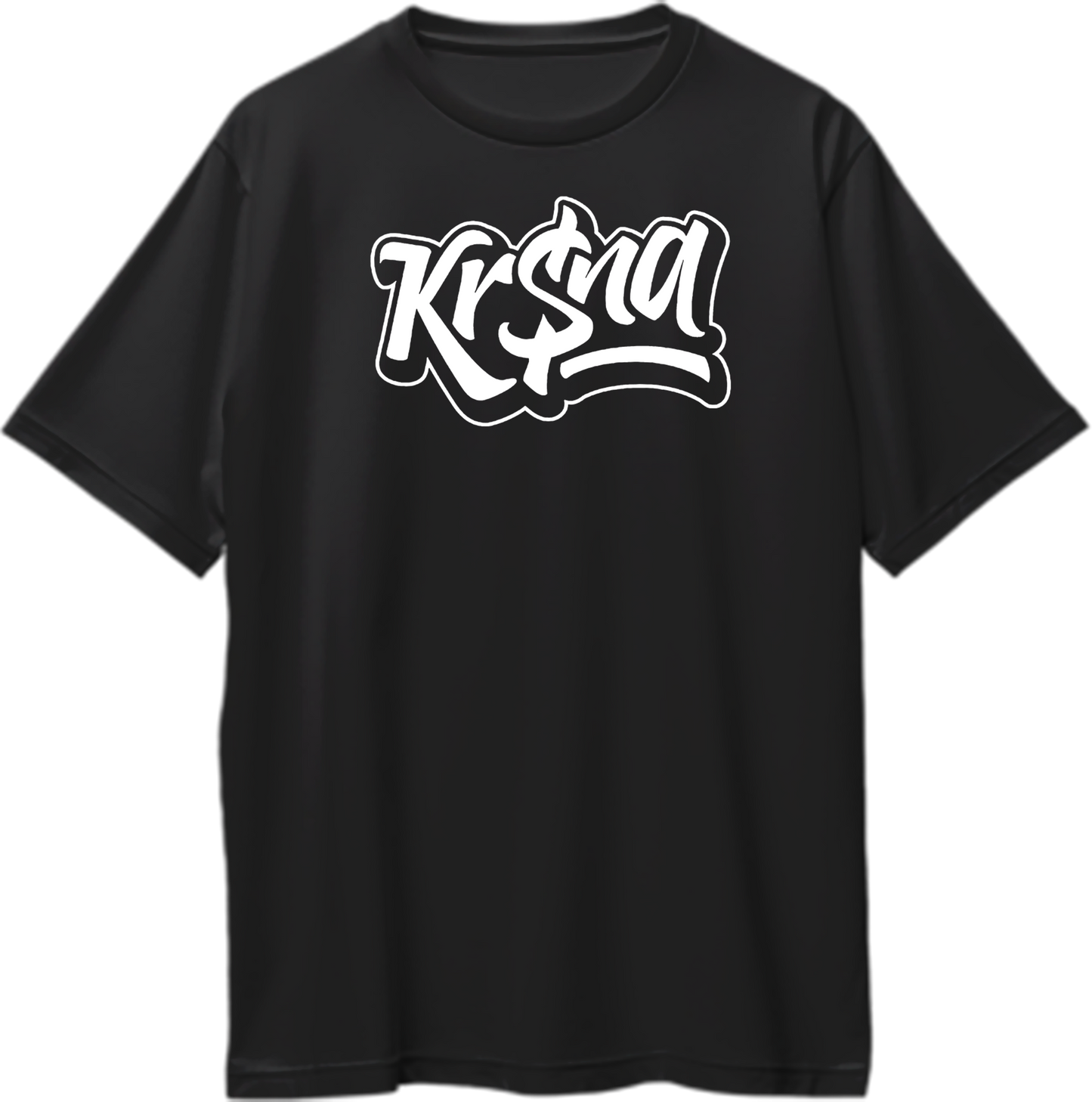 Front view of KR$NA Oversized Unisex T-Shirt featuring bold 'KR$NA' graphic across the chest.