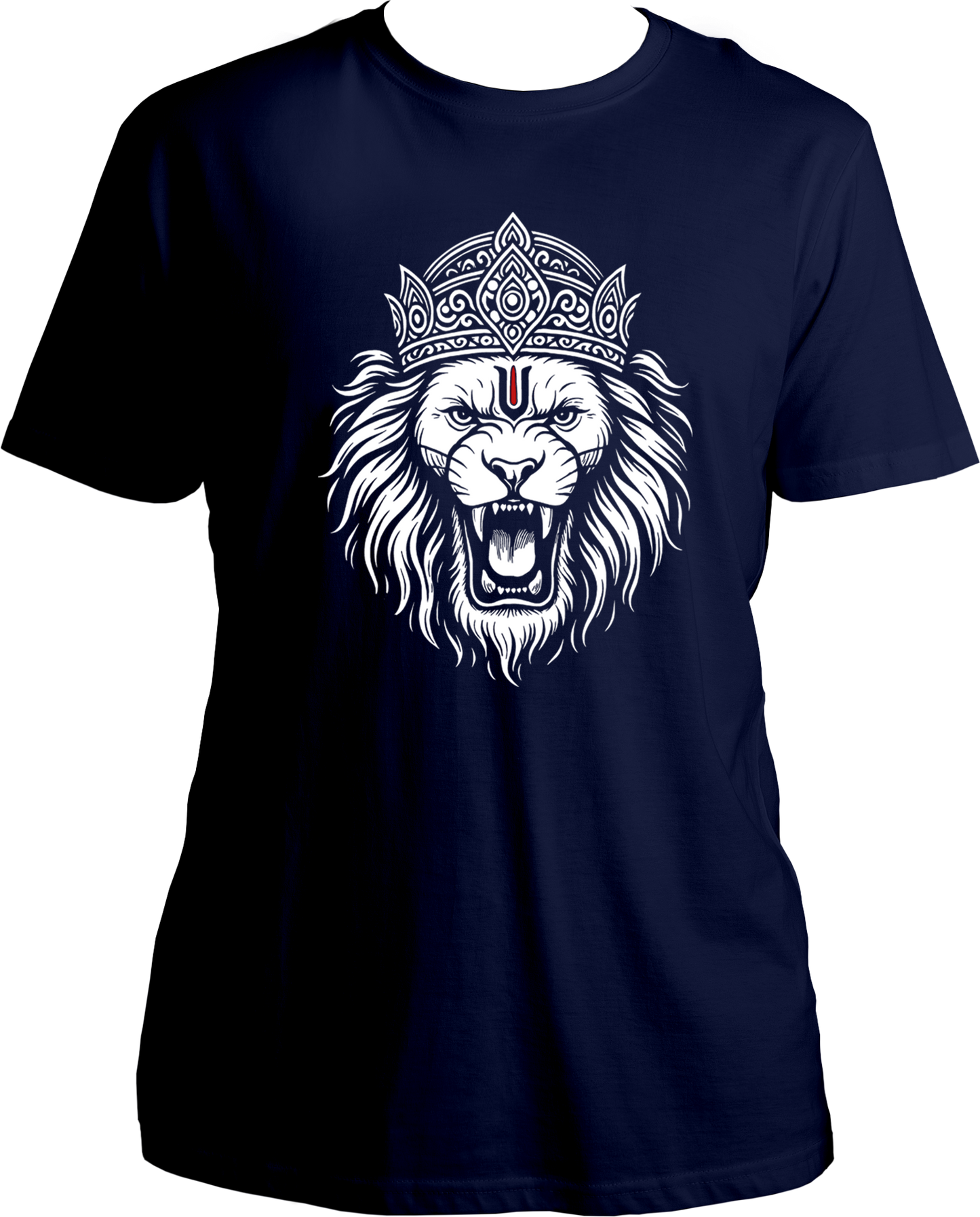 Spiritual fashion regular t-shirt inspired by Hindu mythology – Narasimha