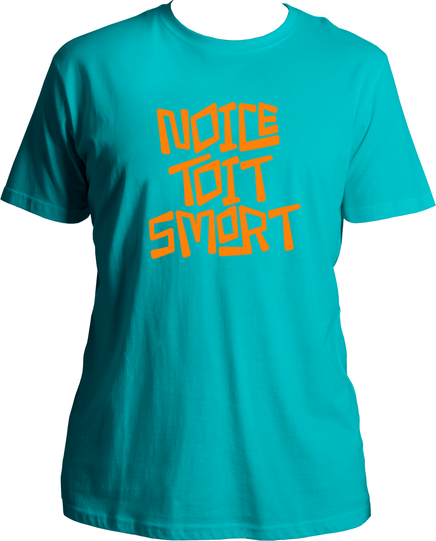 Welcome to our T-shirt collection inspired by the hilarious TV show Brooklyn Nine-Nine! Introducing our unisex cotton T-shirt featuring the iconic phrase "Noice Toit Smort" that captures the essence of the show's humor and wit.