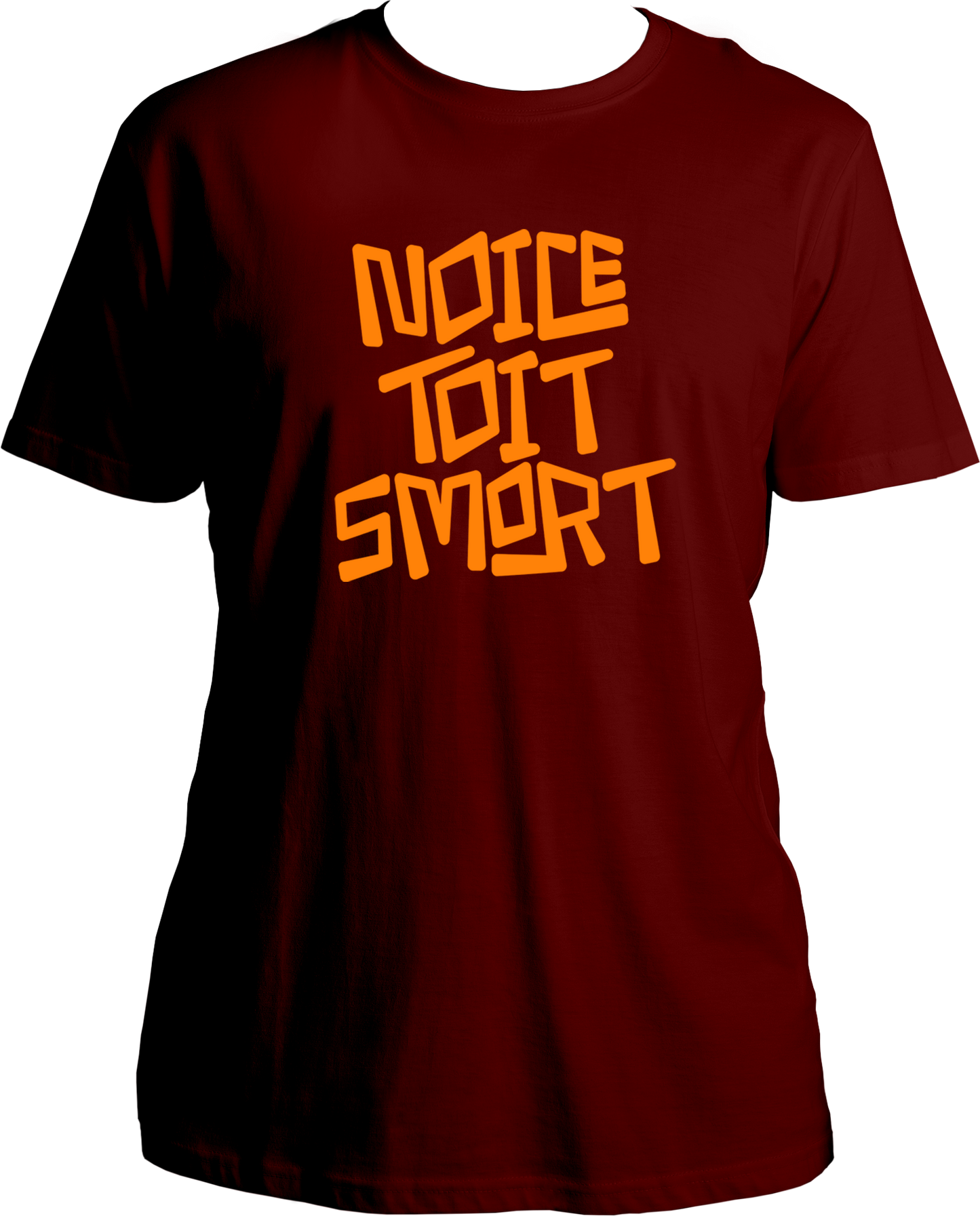 Welcome to our T-shirt collection inspired by the hilarious TV show Brooklyn Nine-Nine! Introducing our unisex cotton T-shirt featuring the iconic phrase "Noice Toit Smort" that captures the essence of the show's humor and wit.