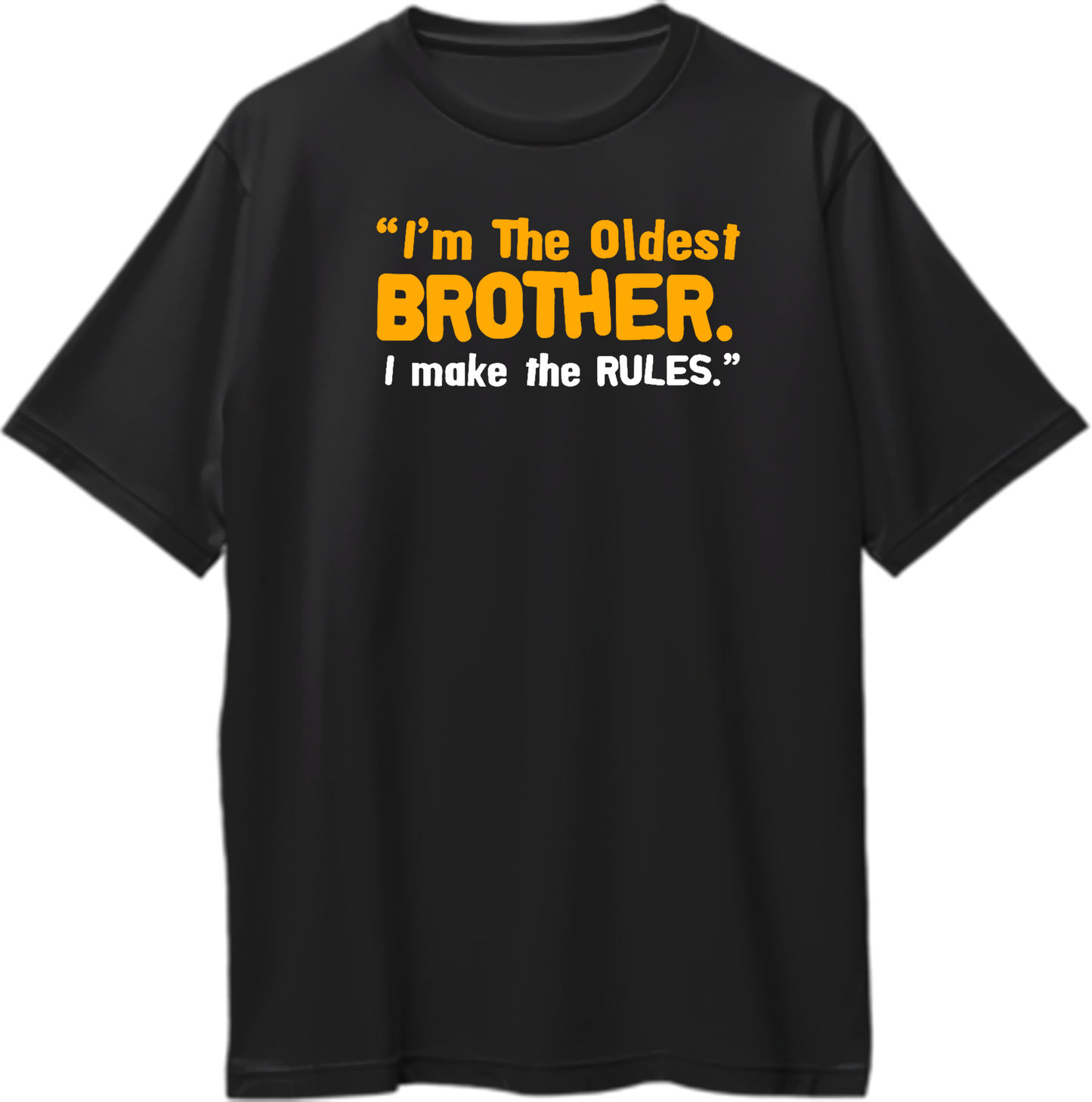 Oldest Brother Oversized T-Shirt – Funny gift idea for Rakhi, Bhai Dooj & birthdays