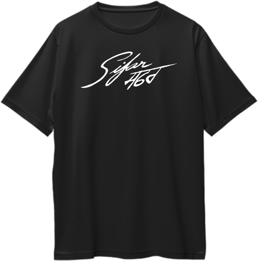Sifar Safar Karan Aujla Oversized T-Shirt featuring the song’s logo, designed for fans of Punjabi music and concerts.