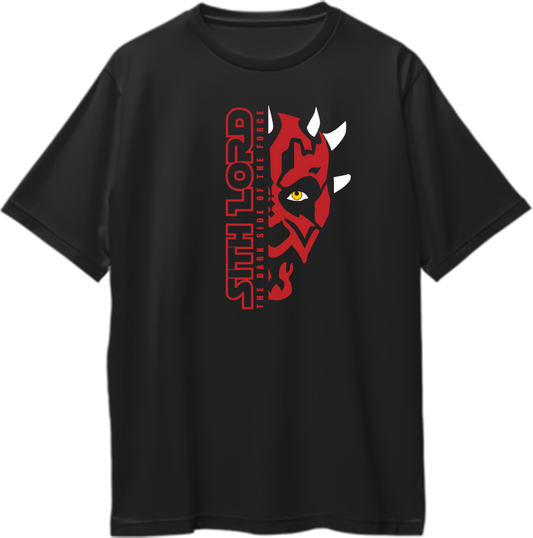 Sith Lord t-shirt, dark side oversized tee, unisex Sith clothing, villain graphic t-shirt, embrace the dark side apparel.