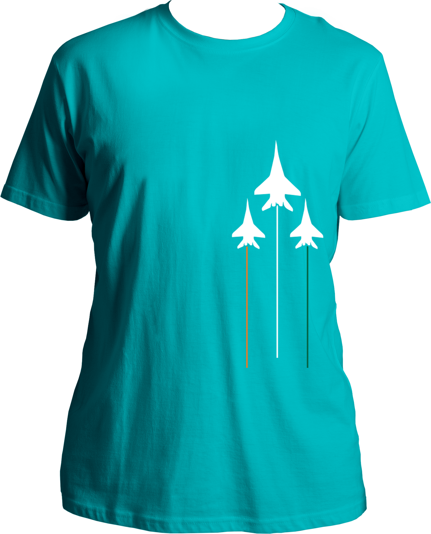 Tri Color Unisex T-Shirts