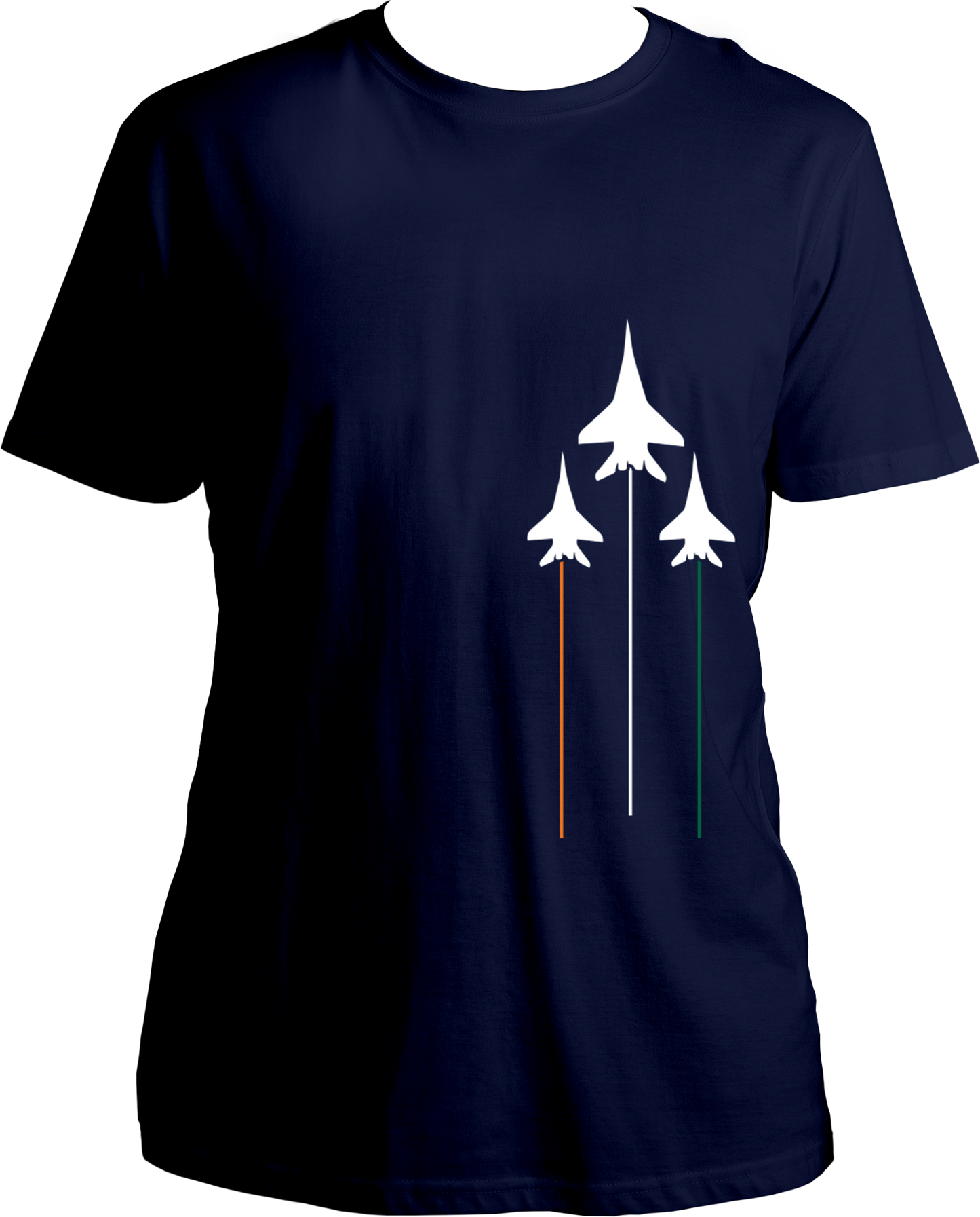Tri Color Unisex T-Shirts