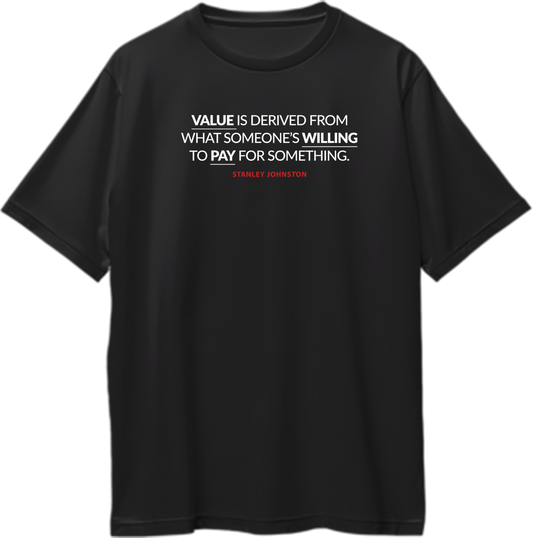 Oversized unisex t-shirt featuring Stanley Johnston The Gentlemen design, perfect for fans of the Show.