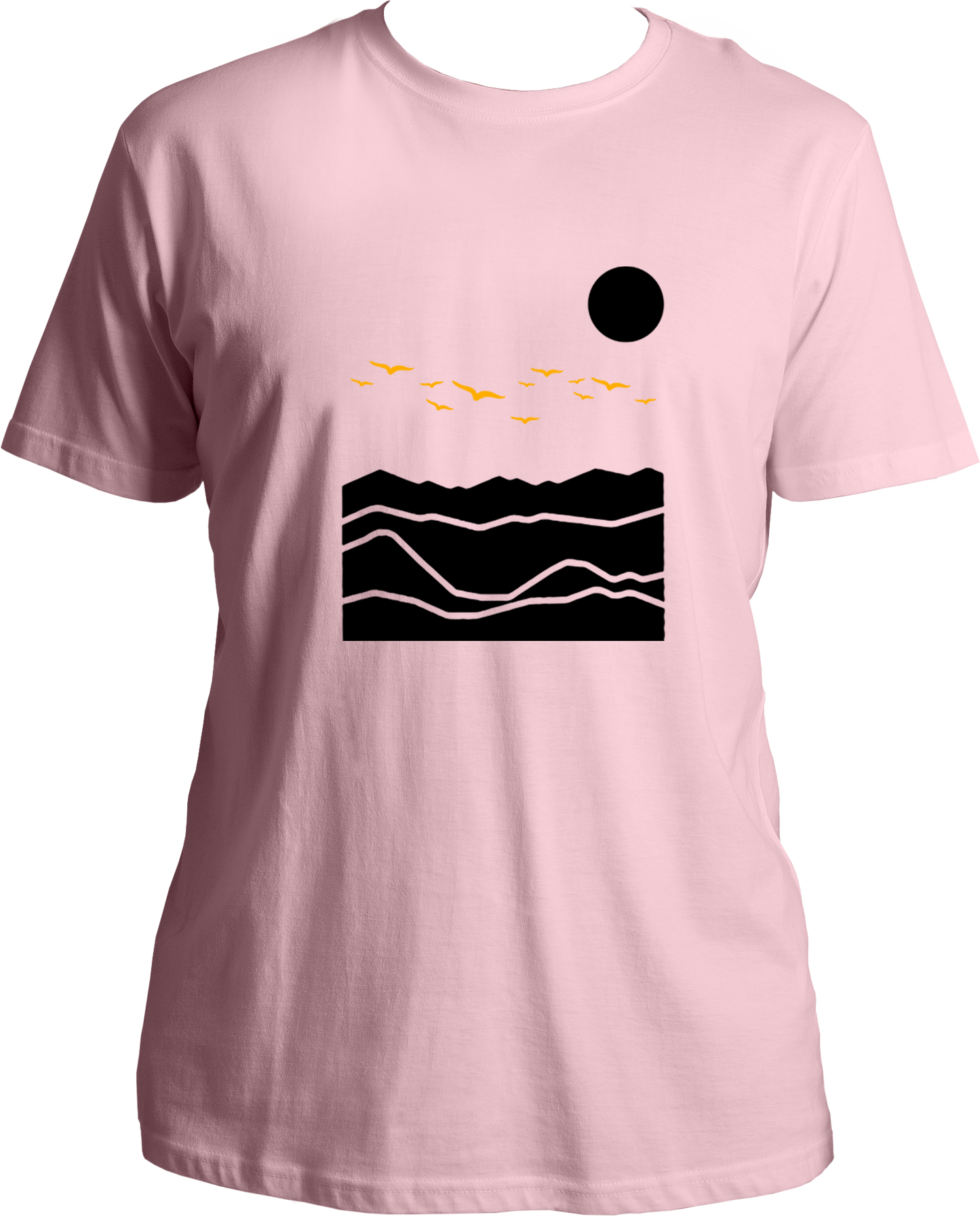 Take your next mountain-trip with style in our Mountain Birds Unisex T-Shirts. Perfect for trekking, hill travel, or just enjoying the view, these shirts are designed just for you. Get ready for your next adventure!