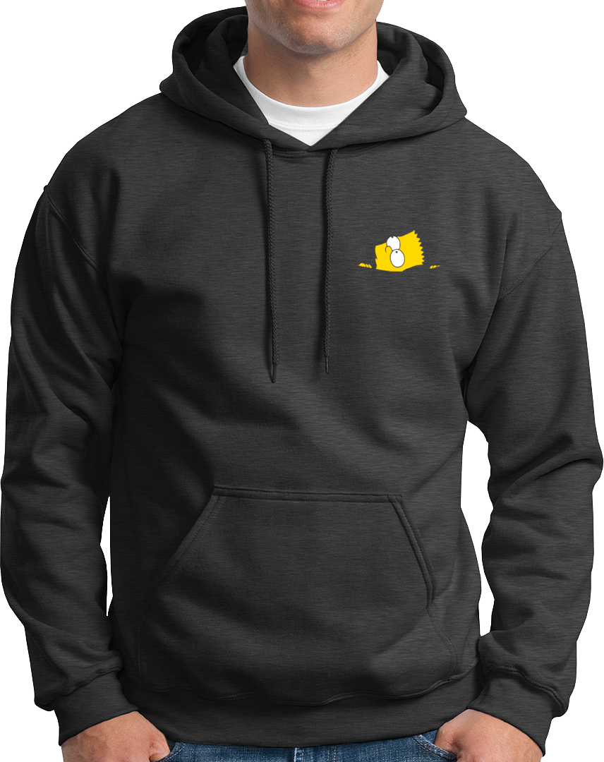 Pocket Bart- Unisex Hoodie