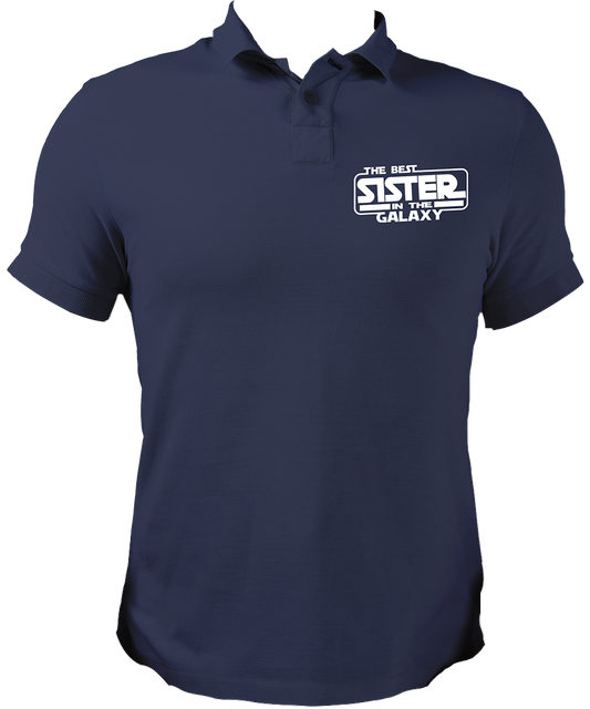 The Best Sister In The Galaxy Unisex Polo