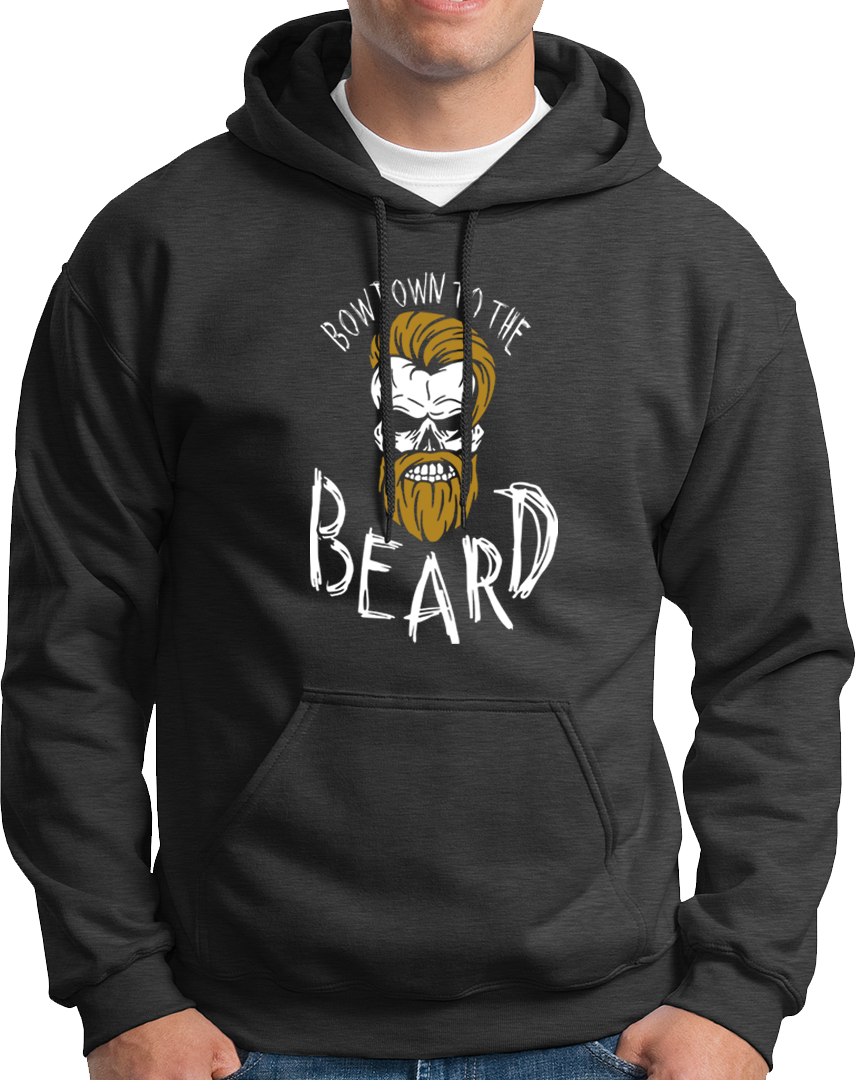 Bow Down To The Beard- Unisex Hoodie