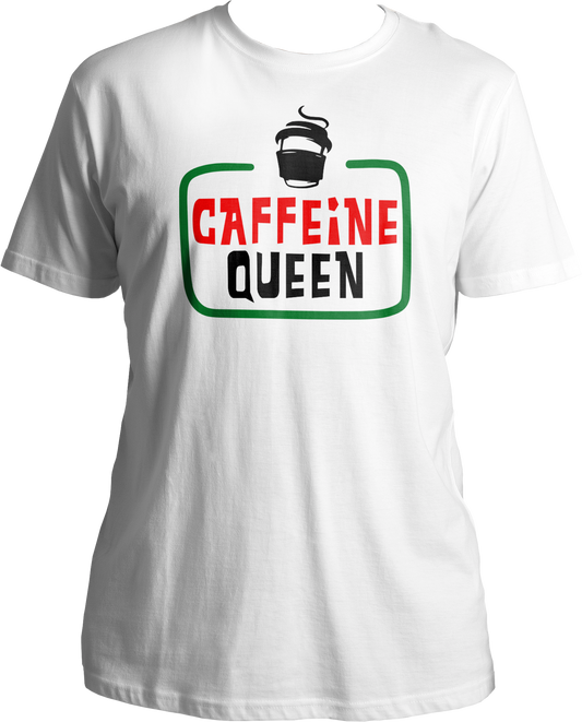 Caffeine Queen Unisex T-Shirts
