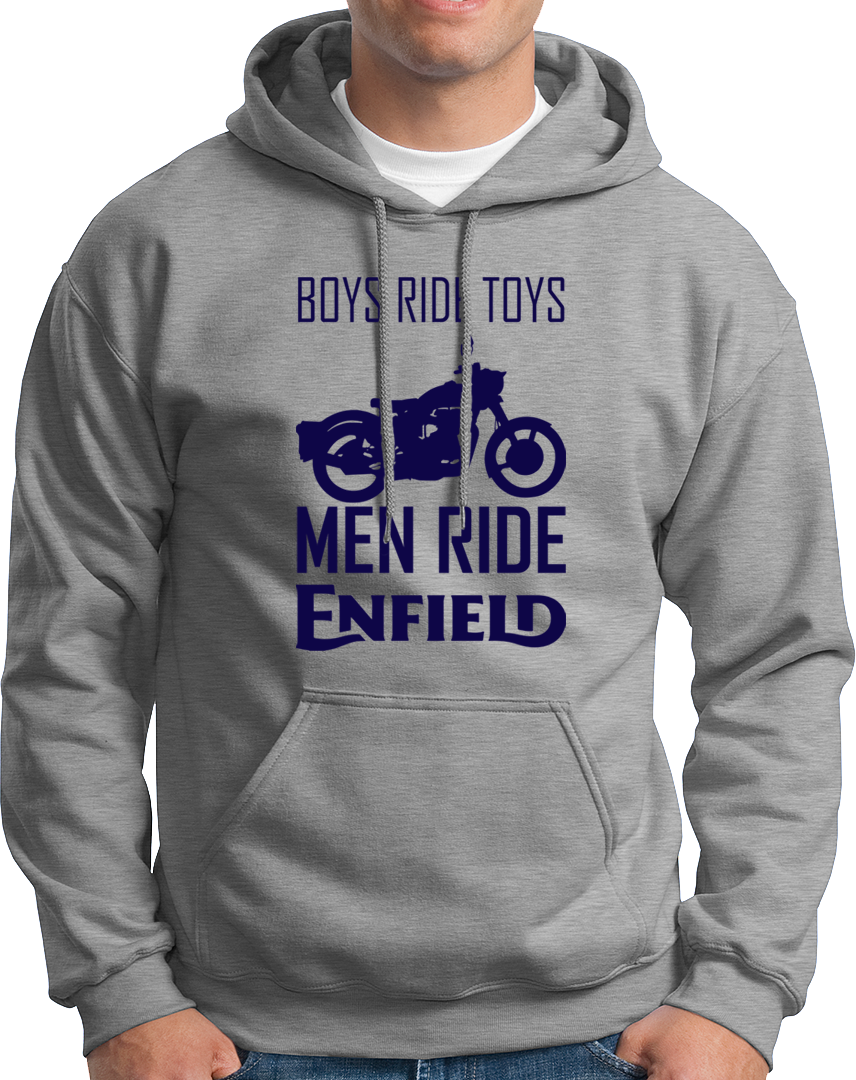 Men Ride Enfield- Unisex Hoodie
