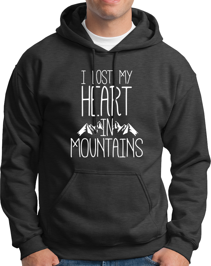 I Lost My Heart In Mountains- Unisex Hoodie