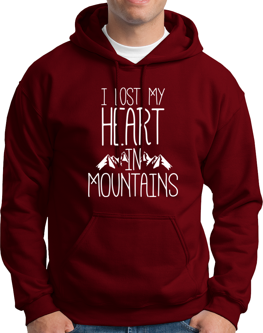 I Lost My Heart In Mountains- Unisex Hoodie