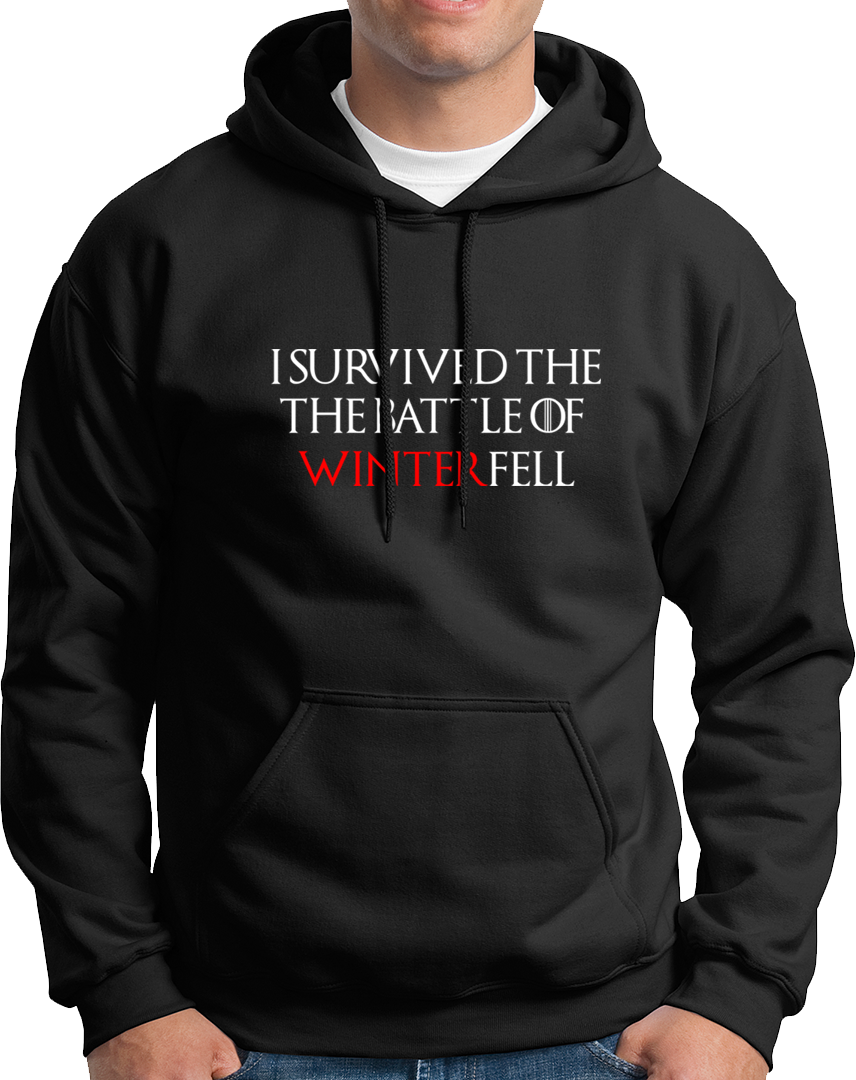 I Survived The Battle Of Winterfell- Unisex Hoodie