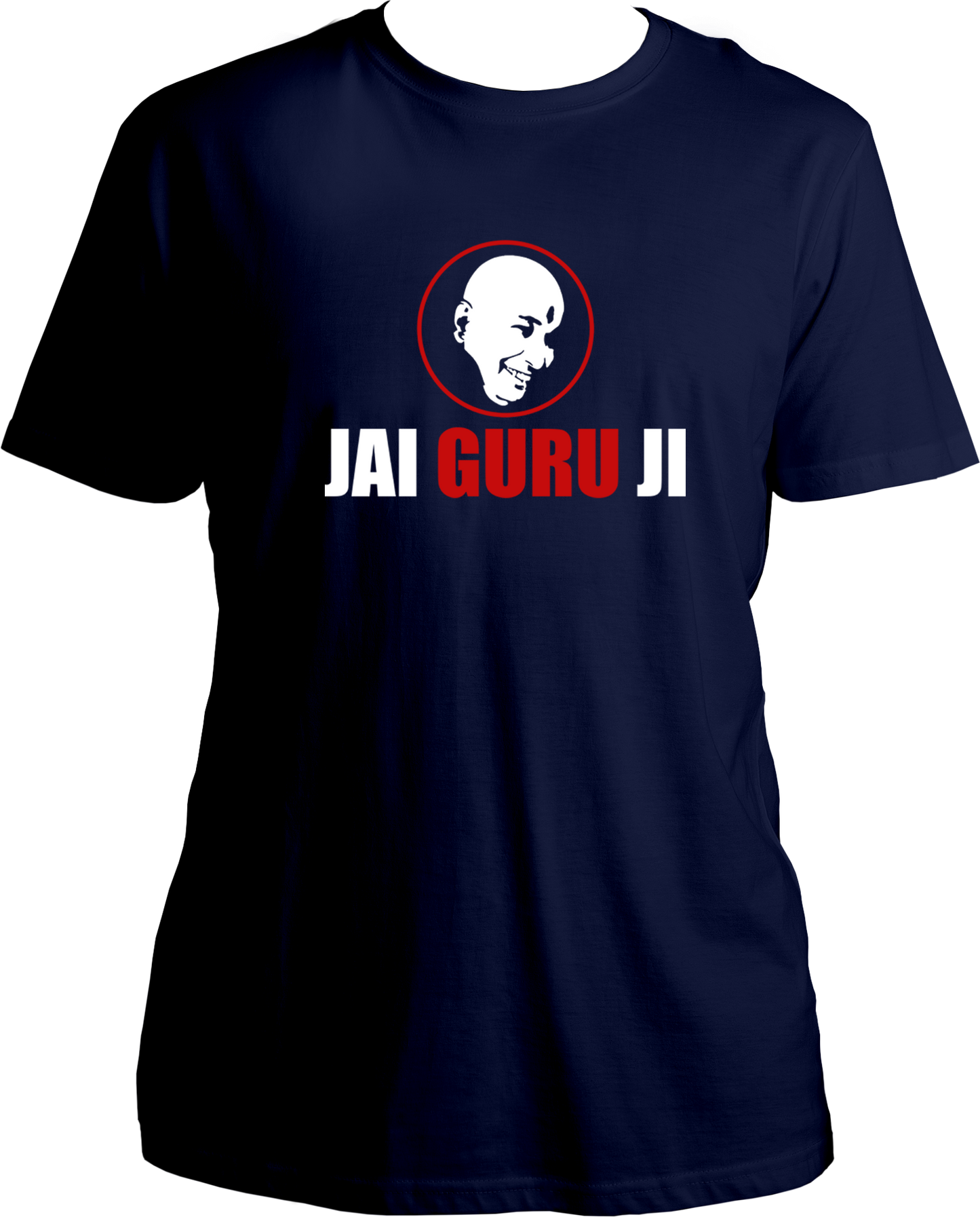 This Guru Ji Unisex T-Shirt is crafted from pure cotton for a comfortable devotion. Soft and smooth, it's perfect for the Guruji Sangat. So make it a part of your wardrobe and be content!