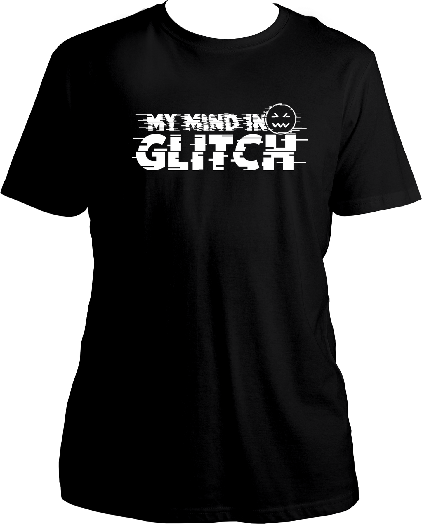 Mind In Glitch Unisex T-Shirts