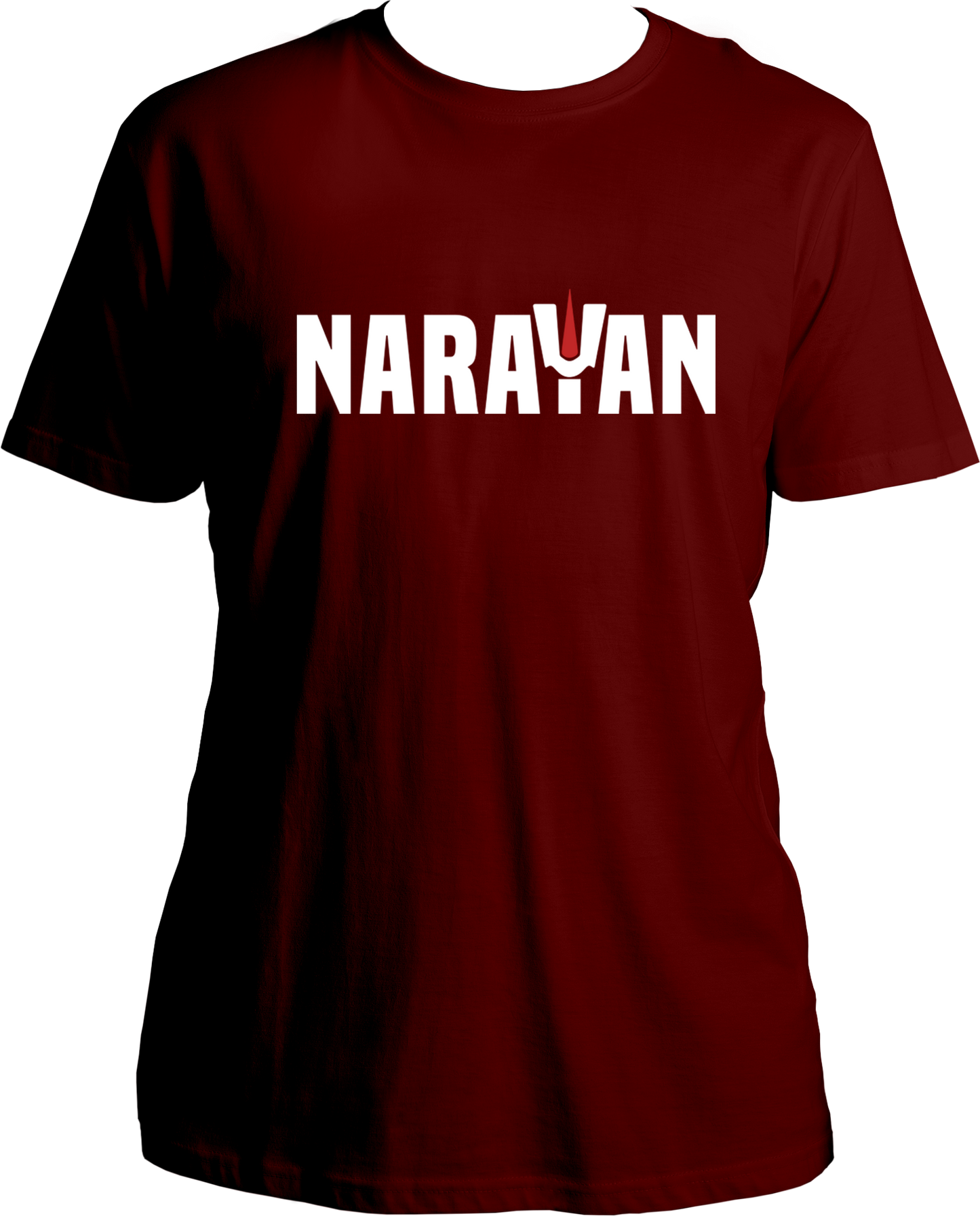 Introducing Narayan Unisex T-Shirts, featuring an artistic rendering of Bhagwan Vishnu. Get ready to re-connect with your spiritual side through these divinely fashionable tees! With a super-soft feel and a vibrant print, it's sure to be your new favorite pick