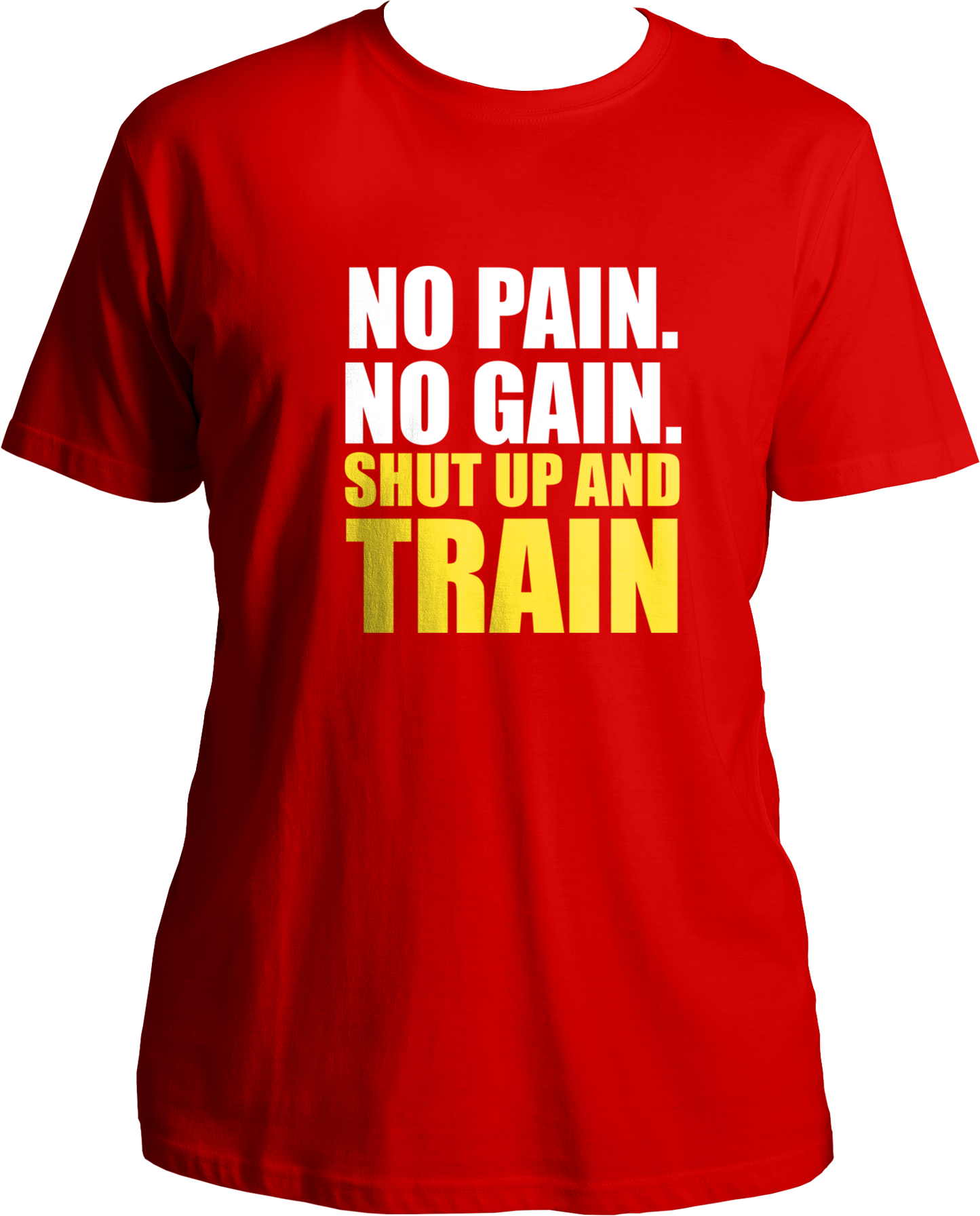 No Pain. No Gain. Shut Up & Train