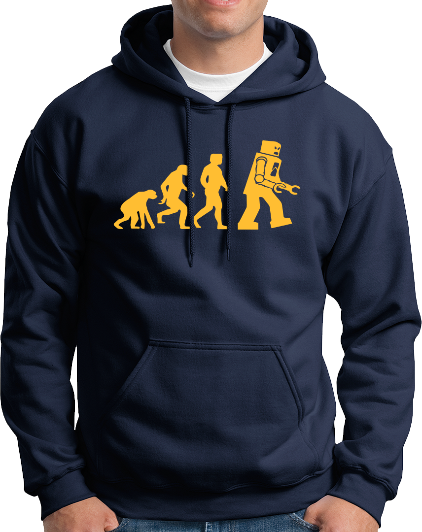 Robotic Evolution- Unisex Hoodie