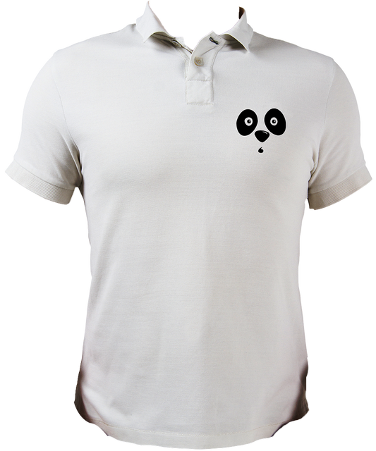 Shocked Panda Unisex Polo