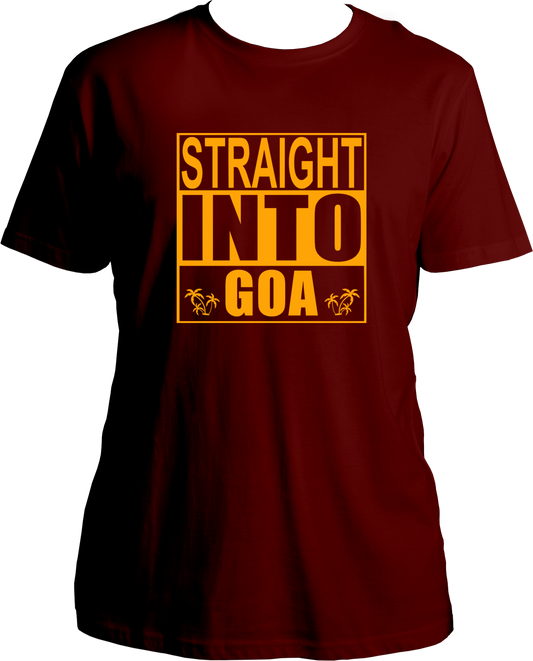 Straight Into Goa Unisex T-Shirts