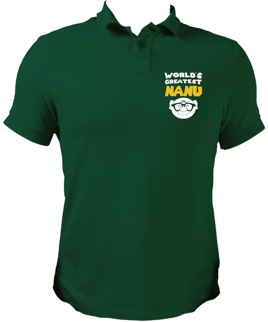 World's Greatest Nanu Unisex Polo