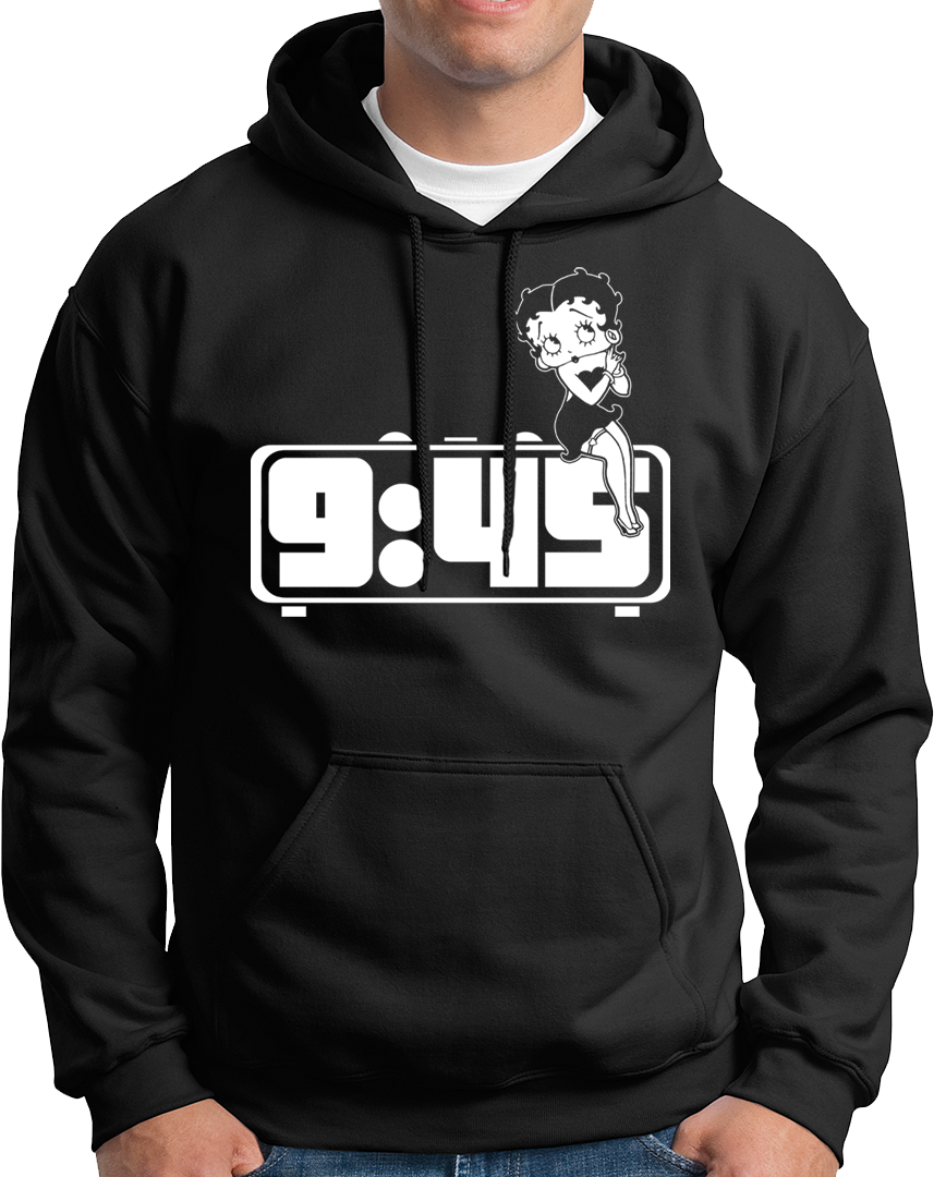 "Get your punjabi vibes on with the 9:45 unisex hoodie! Stay cozy and warm this winter while enjoying your favorite songs. Made with the best quality material and at a great price, this hoodie is perfect for all the song lovers out there. Don't miss out on the famous 9:45 song (and hoodie)!"