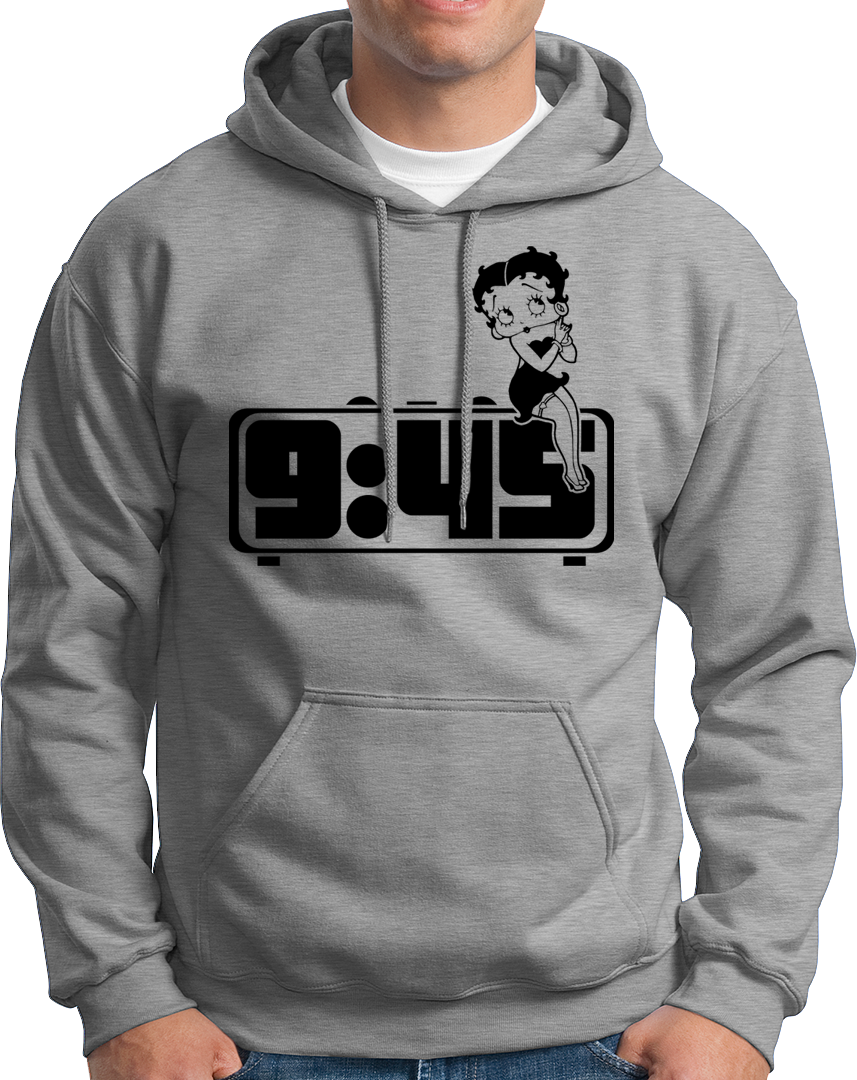 "Get your punjabi vibes on with the 9:45 unisex hoodie! Stay cozy and warm this winter while enjoying your favorite songs. Made with the best quality material and at a great price, this hoodie is perfect for all the song lovers out there. Don't miss out on the famous 9:45 song (and hoodie)!"