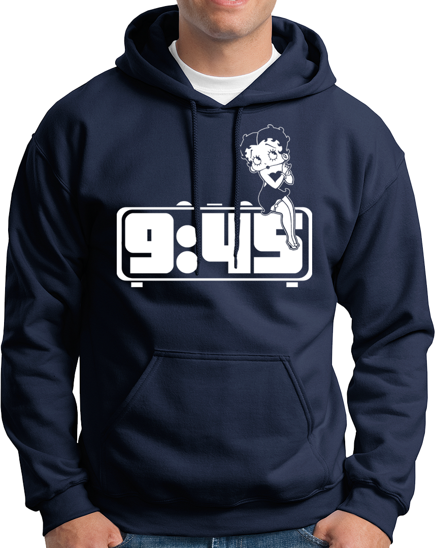 "Get your punjabi vibes on with the 9:45 unisex hoodie! Stay cozy and warm this winter while enjoying your favorite songs. Made with the best quality material and at a great price, this hoodie is perfect for all the song lovers out there. Don't miss out on the famous 9:45 song (and hoodie)!"